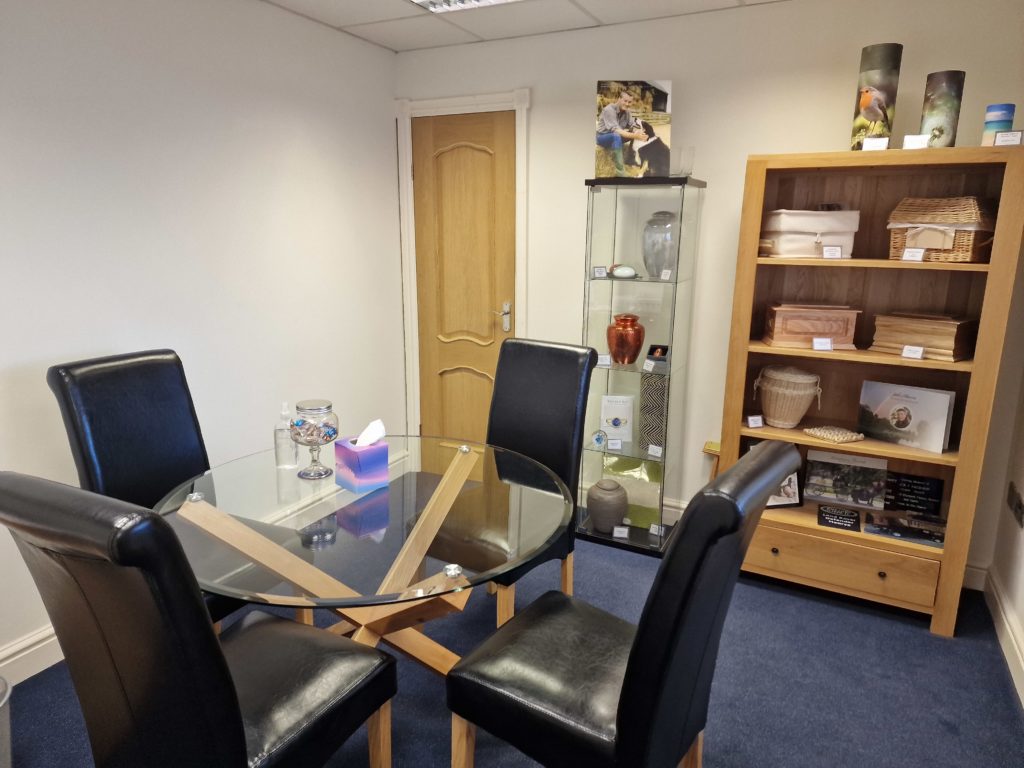 Quinns funeral director - Hoylake branch - interior